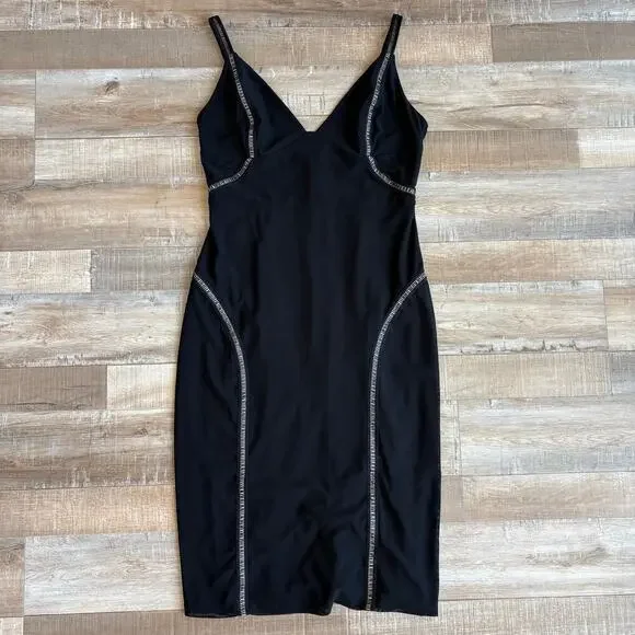 Misha Collection Katie Midi Pencil Dress Size 6 - Picture 2 of 8